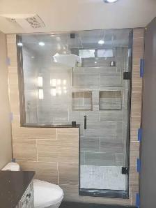 Bathroom renovation with glass enclosure - Photo 6