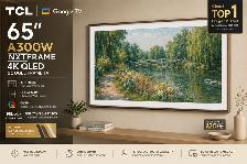 TCL 65' A300W NXTFRAME 4K QLED Google TV