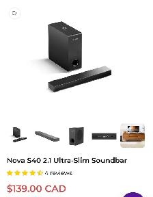 ultimea Speaker with Subwoofer