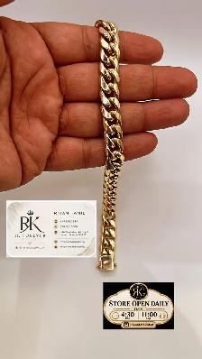 10K  yellow Gold Bracelet  # R 25 - Photo 4