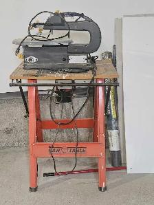 mastercraft 16 inch scroll saw and table