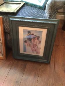 Lot de 10 cadres / peintures / toiles - Photo 2