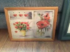 Lot de 10 cadres / peintures / toiles - Photo 3
