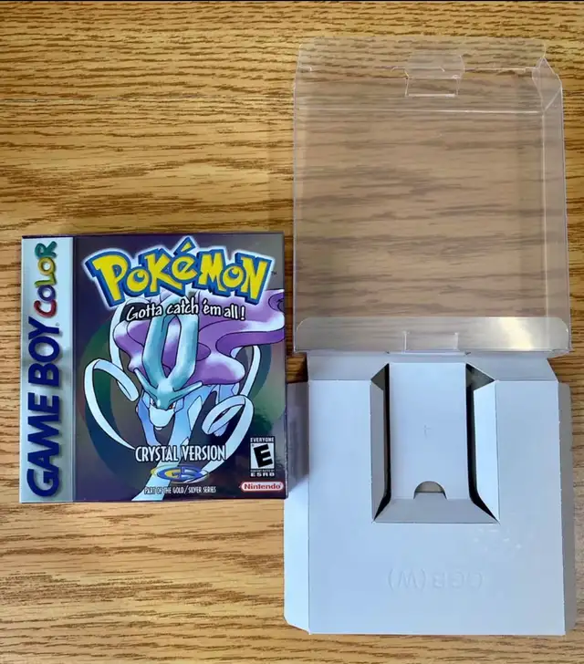 Pokémon Crystal Replacement box   Case (No Cartridge)
