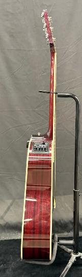 1994 Takamine FP325SRCA Trans Red MIJ Acoustic-Electric Guitar - Photo 4