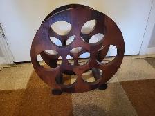 TEAK WINE RACK (SOLID TEAK)