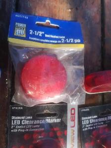 Power Fist & Roadpro LED Red Marker Clearance Lamps & more! - Photo 6