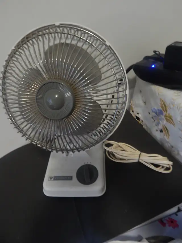 8 in. Rotating DESK FAN, Great for Student Desk