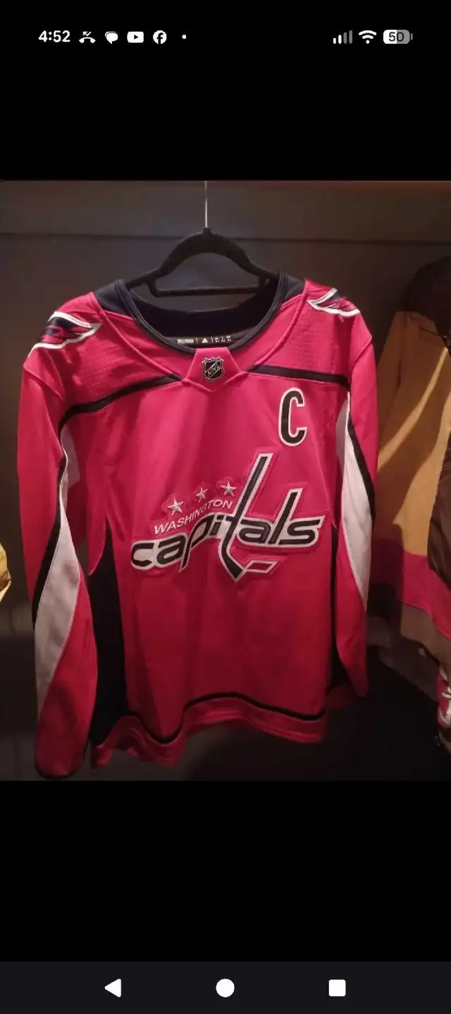 Alexander Ovechkin Adidas Jersey extra large gently used