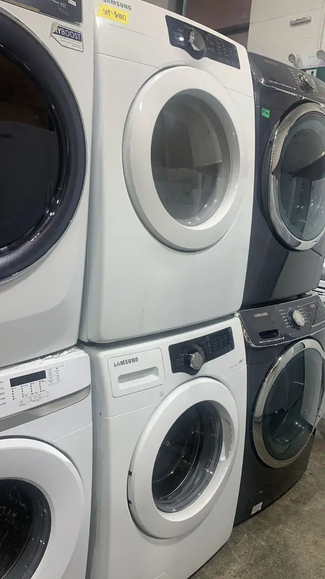 Samsung Washer and Dryer Set