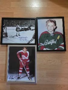 Wayne Gretzky& Bobby photos & framesOrr