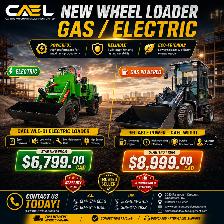 New CAEL Mini Wheel Loader certified & Warranty
