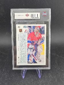 Patrick Roy 1990-91 Upperdeck Vezina Trophy Winner KSA Graded 10 - Photo 2