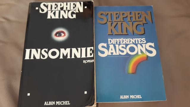 4ROMANS NEUFS DE STEPHEN KING 3 FRANCAISx1 ANGLAIS: $5.00 CHACUN