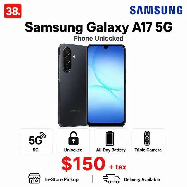 Samsung Galaxy A17 5G Phone Unlocked
