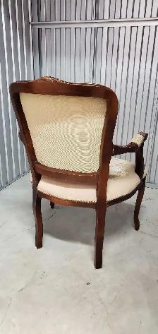 20th-century Louis XV-style tapestry armchair - Photo 3