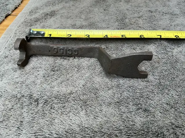Can Anyone Tell Me Anything About GC156 Cast Iron Wrench ?