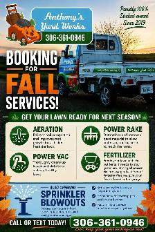 Fall Yard Care - Anthony’s Yard Works