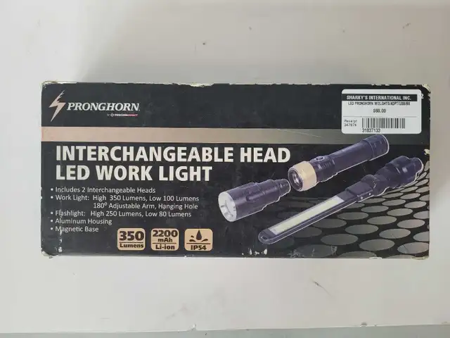 Pronghorn LED Interchangeable Head Work Light (31837133)