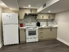 2 Bedrooms, 1 washroom Basement Furnished Apartment: