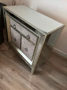 Mirrored Accent Cabinet