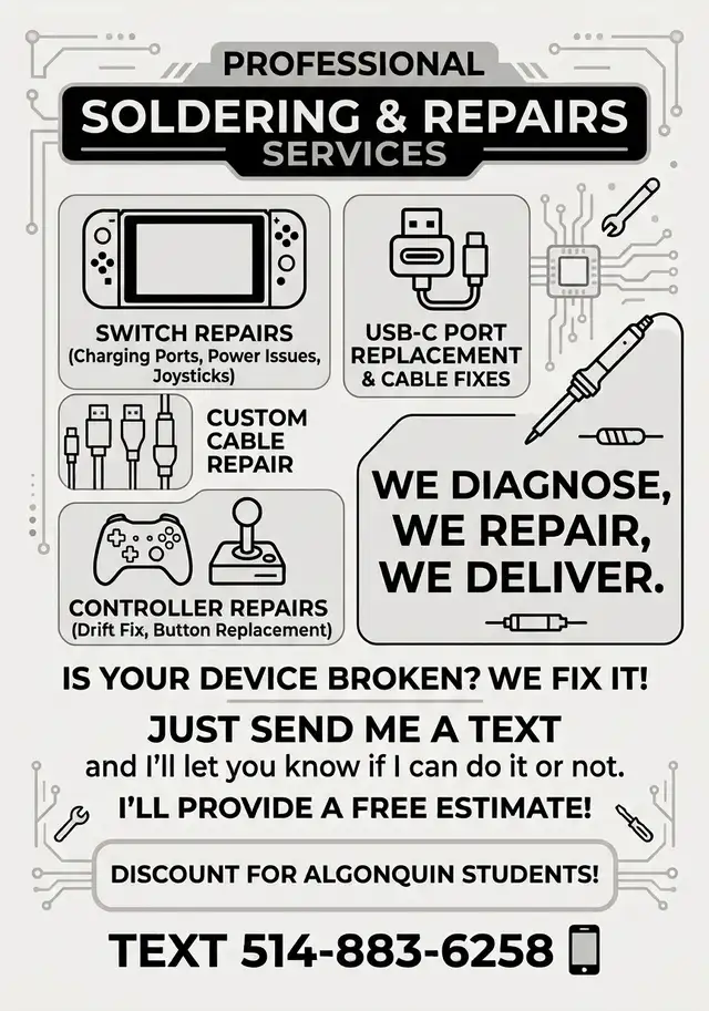 Soldering & Electronics Repair