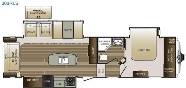 2016 Keystone RV Cougar 303RLS