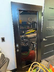 Porte Extérieur Acier vitré 34po x 80po