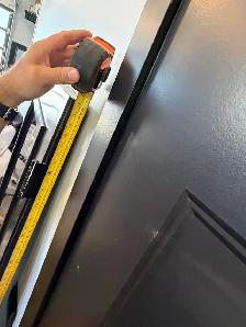 Porte Extérieur Acier vitré 34po x 80po - Photo 4