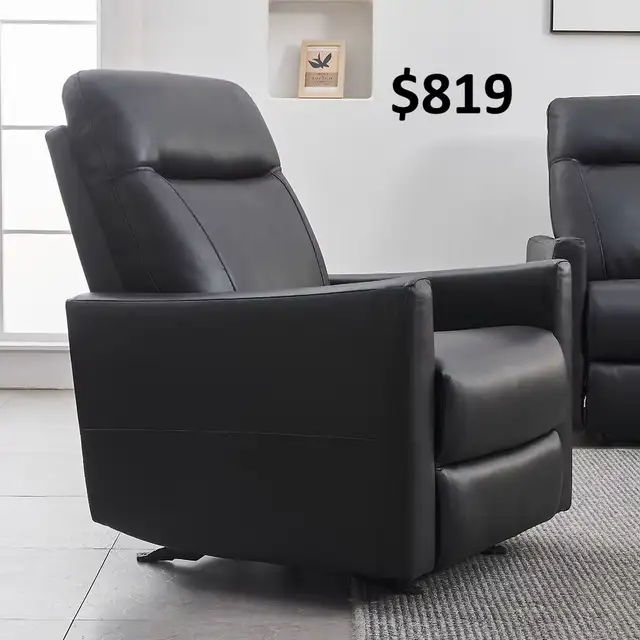 MIKE HAS NEW COMFY RECLINERS