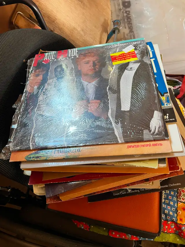 Vinyl records