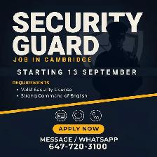 Security Guard Job in Cambridge - Photo 4