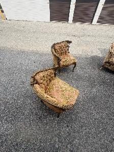 Free delivery used Vintage Ornate Accent Chairs (Set of 2) - Photo 8
