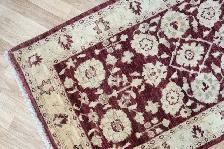 HANDKNOTTED CHOBI WOOL RUNNER 2.5FT x 9.6FT (78) - Photo 3