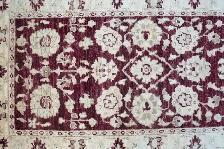 HANDKNOTTED CHOBI WOOL RUNNER 2.5FT x 9.6FT (78) - Photo 4