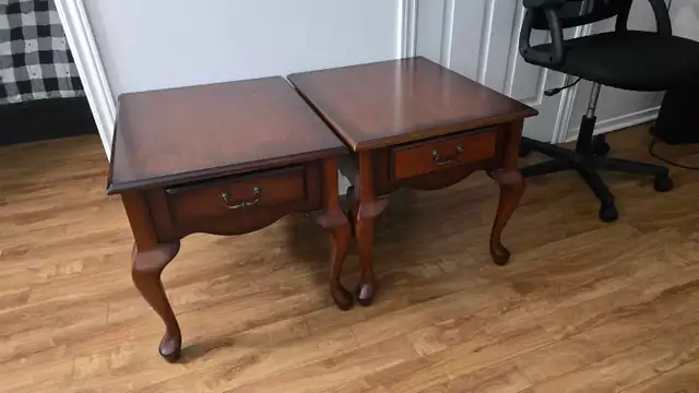 Hardwood end Tables