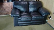 BLACK LOVE SEAT - Photo 4