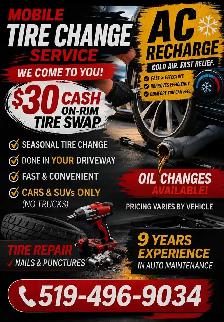 MOBILE Seasonal Tire Changes - ONLY $30 - BOOKING NOW - Photo 2