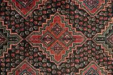 HANDKNOTTED PERSIAN HAMADAN WOOL RUG 4.2FT x 9.2FT (86) - Photo 2