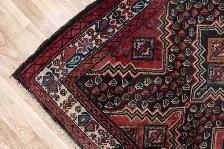 HANDKNOTTED PERSIAN HAMADAN WOOL RUG 4.2FT x 9.2FT (86) - Photo 3