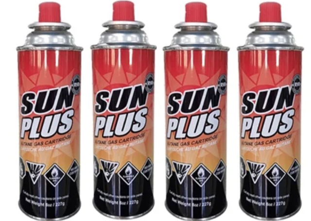 Sunplus Butane Gas Cartridges