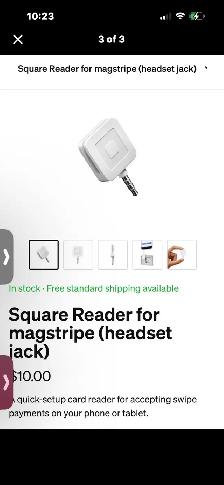 Plastic hangers / Square reader/ flat iron $10-$50 - Photo 3