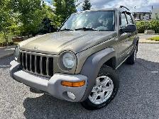 2004 Jeep Liberty 2004 JEEP LIBERTY , AUTOMATIQUE , 4x4    , 6 C