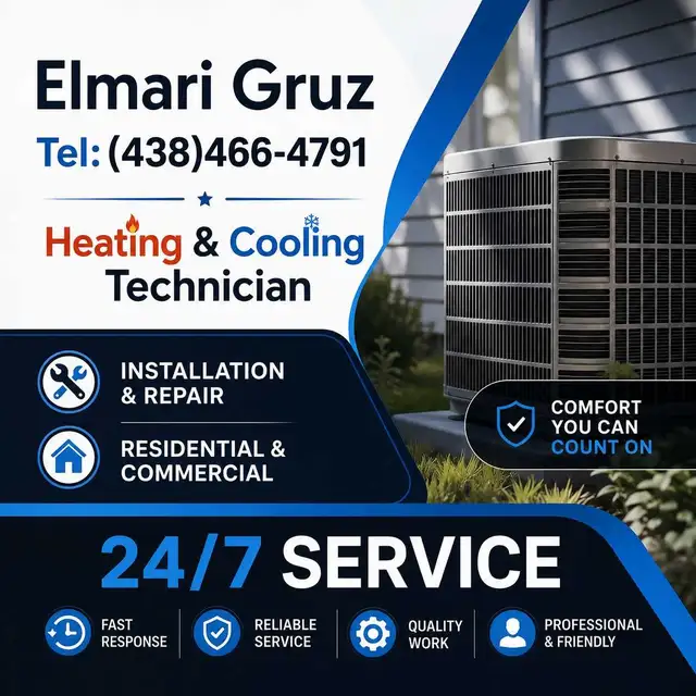 HEATING & COOLING SERVICES – 24/7