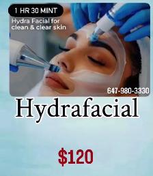 Hydea facial  $120