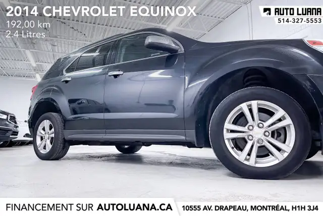 2014 CHEVROLET Equinox AWD/4 CYLINDER/BLUETOOTH/MAGS/DEMARREUR