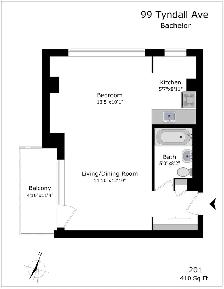 Renovated bachelor, Tyndall Ave and King St - ID 178 - Photo 12