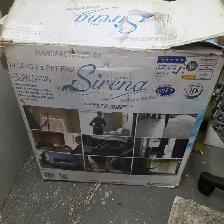 Sirena Vacuum Cleaner Water Filtration, Bagless Canister Vacuum