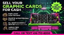 We Buy Used & New Graphics Cards