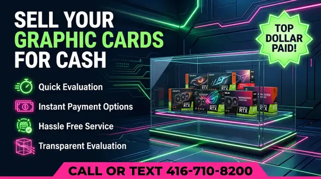 We Buy Graphics Cards – Cash Paid